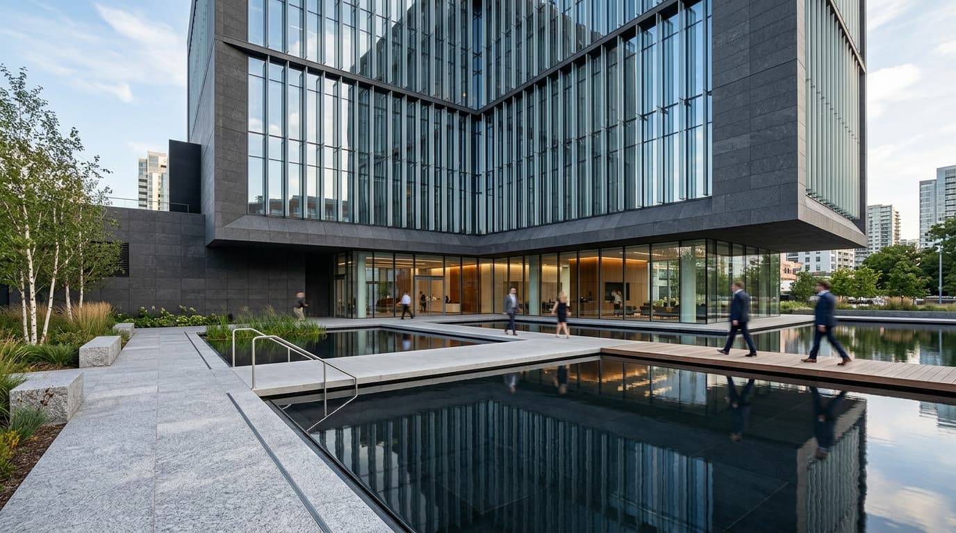 Monolith Corporate HQ - Commercial Architecture in Noida, Uttar Pradesh by Pawan Dholia Architects