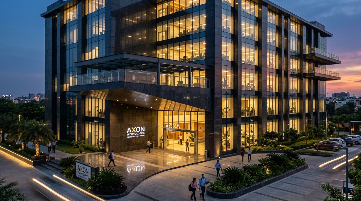 IT Office Building - Commercial Office Architecture in Jaipur, Rajasthan